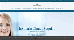 Desktop Screenshot of instituto-capilar.com
